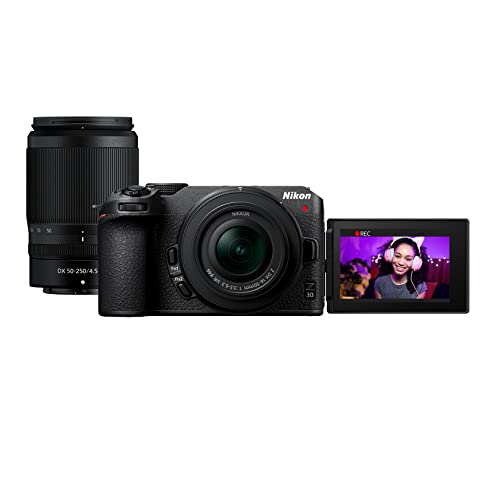 Amazon.com : Nikon Z 30 Dual Lens Kit (Z16-50 + Z50-200